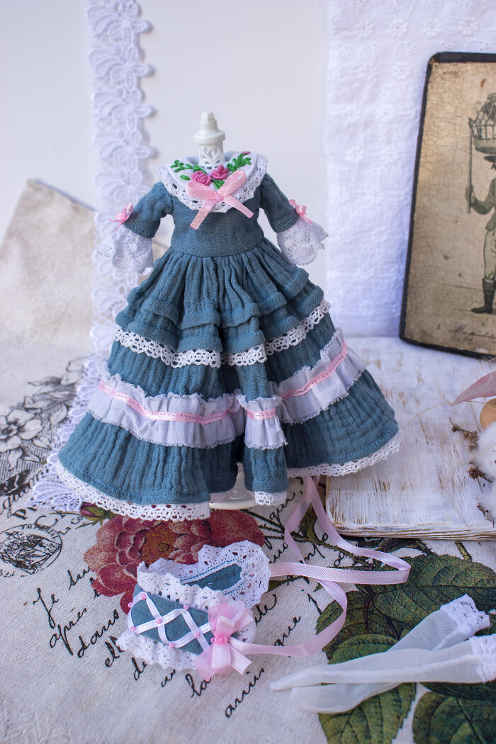 I Made A "Princess" Dress For Blythe Doll