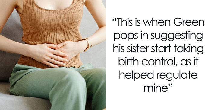 Guy Starts Mansplaining Periods To His Little Sister During Family Dinner, His Fiancée Asks Him A Question That Shuts Him Down