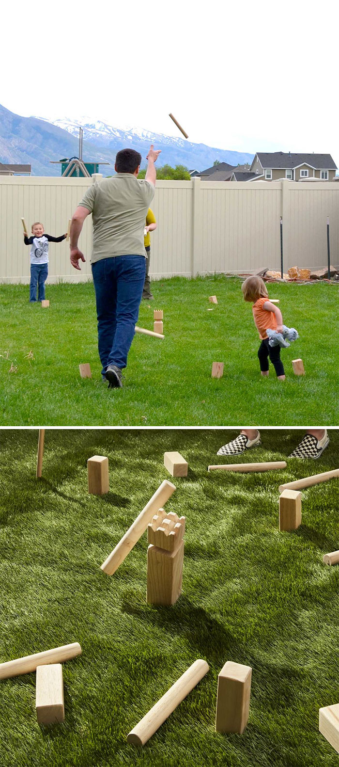 Kubb Yard Game Set