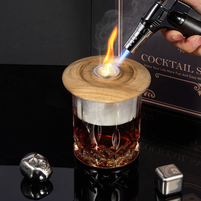 EAOAK Cocktail Smoker Kit With Torch