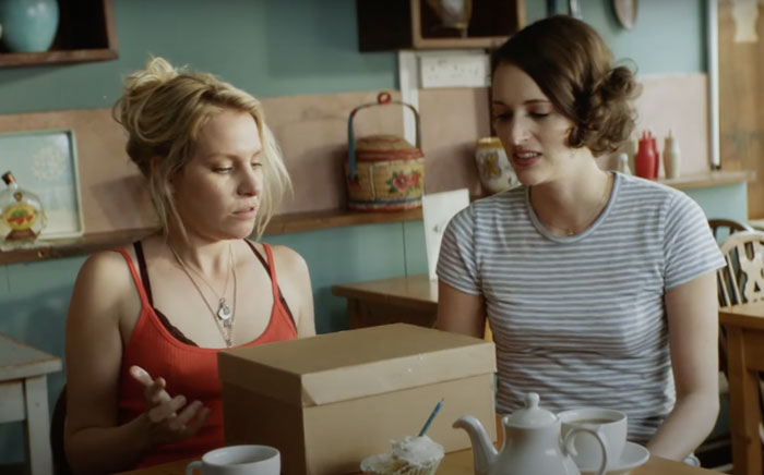 Boo talking with Fleabag