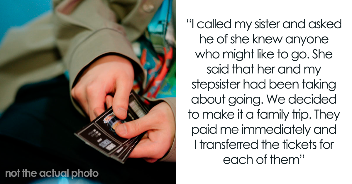 Person Sells Concert Tickets After Their Friends Keep ‘Forgetting’ To Pay Them Back, They Find Out And Go Ballistic