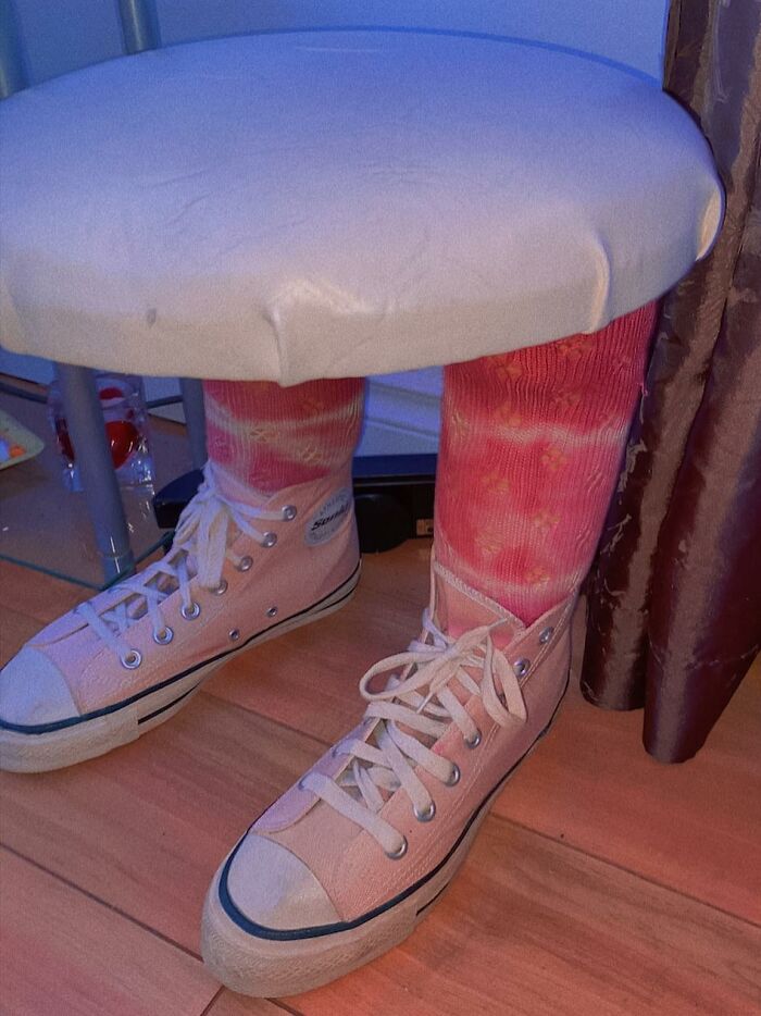 Thrifted This Funky Stool