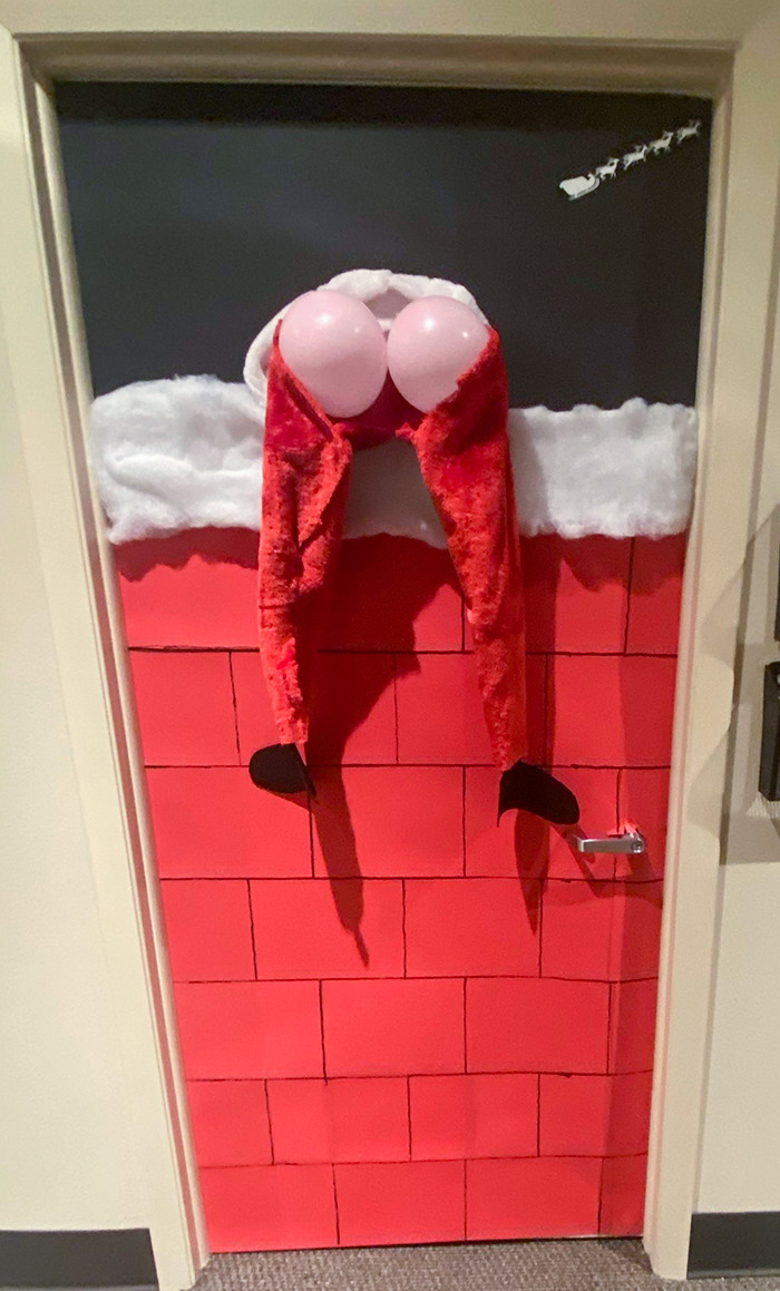 I Decorated My Door At Work