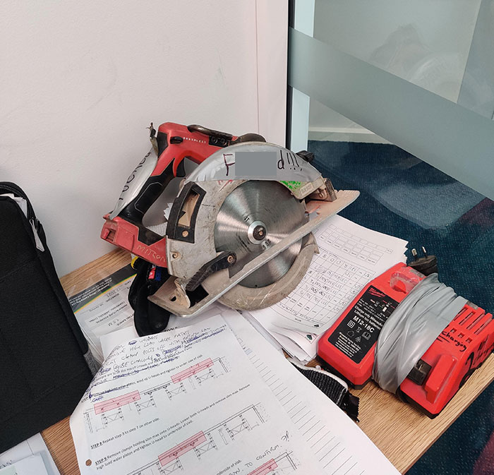 My Colleague Was Asked To Clearly Label Broken Tools