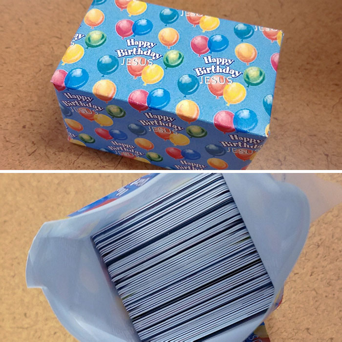 White Elephant At Work. 80 Gift Cards And Only 1 With Money