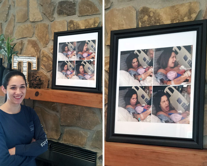 Last Month I Posted A Picture Of My Wife And Said That I Would Frame It In My House. Well, Here It Is