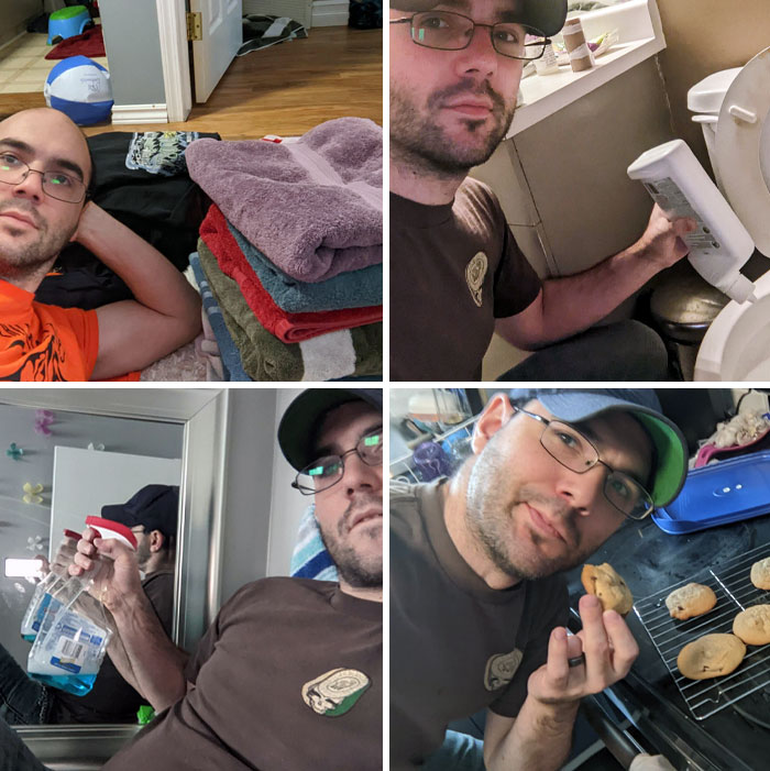 While My Wife Was Away, I Had To Keep Sending Sexy Photos To Remind Her What She's Got At Home