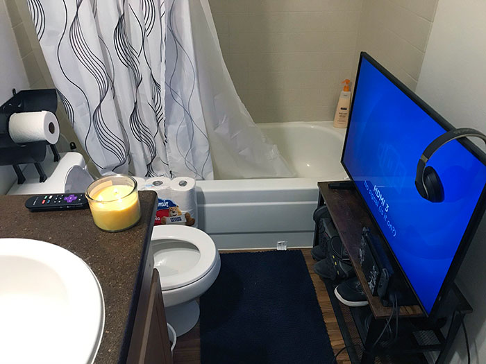 I Have A Colonoscopy Tomorrow. My Husband Is Making Sure I Will Be Prepared. He's Such A Dork