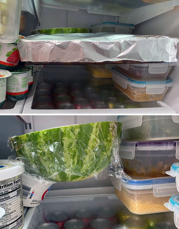 My Husband Likes To Play Jenga In The Fridge