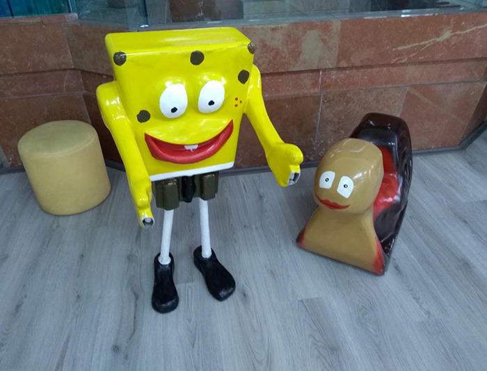 This Monstrosity In A Kids' Shoe Store