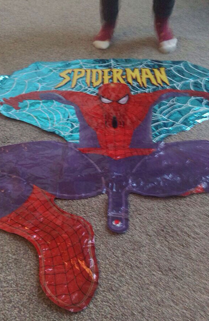 A Friend Bought This Balloon For Her Son's Birthday But Decided Against Blowing It Up
