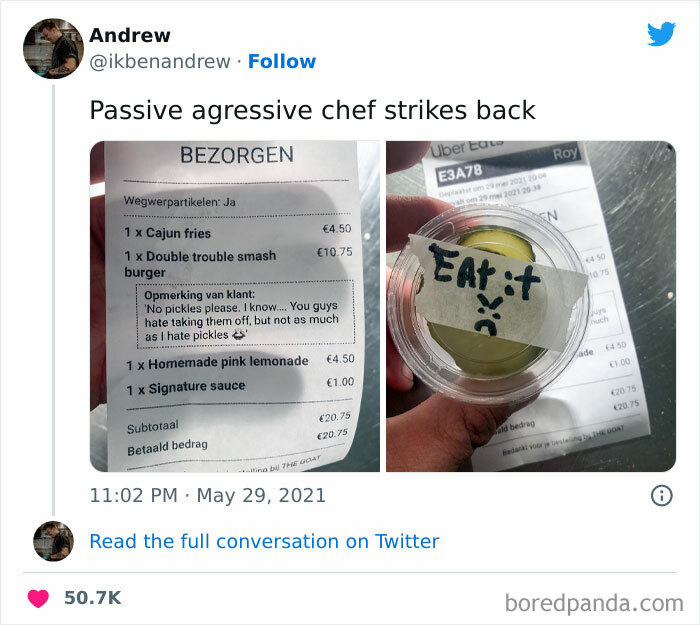 I Mean At Least He Put It Aside