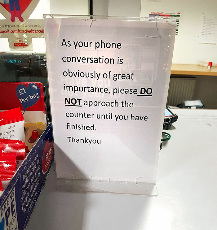 I Like My Royal Mail Service To Be Extra Passive-Aggressive