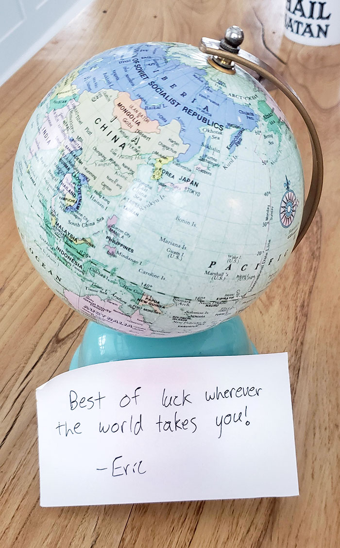 My Co-Worker Is A Flat Earther, And It's His Last Day