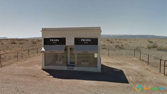 "Lone Prada". Location: Valentine, Texas, USA
