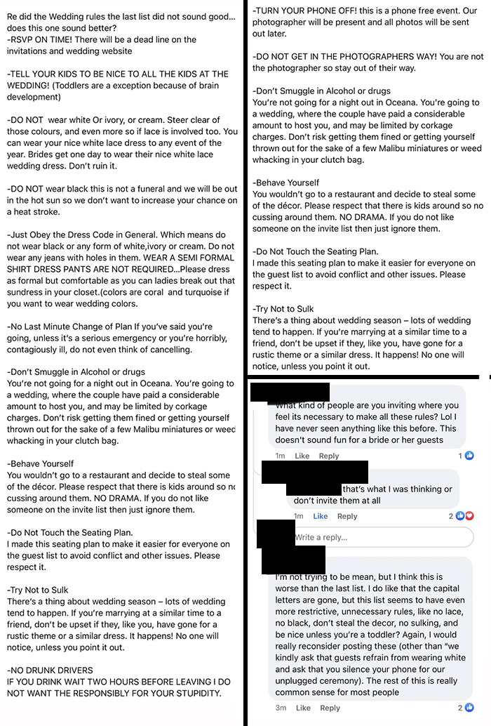 So. Many. Rules!! Quickly Posted…and Deleted Lol