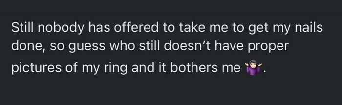 Not My Post:entitled Fiancé Wants Someone To Pay For Her Nails