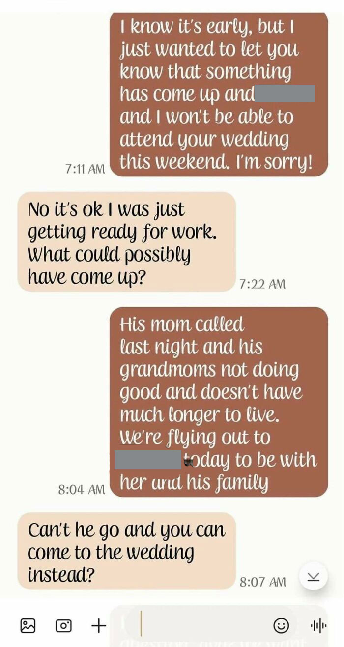 Not My Post: Bridezilla….honey Can You Absolutely Not. A Life Is Worth More Than Your Wedding