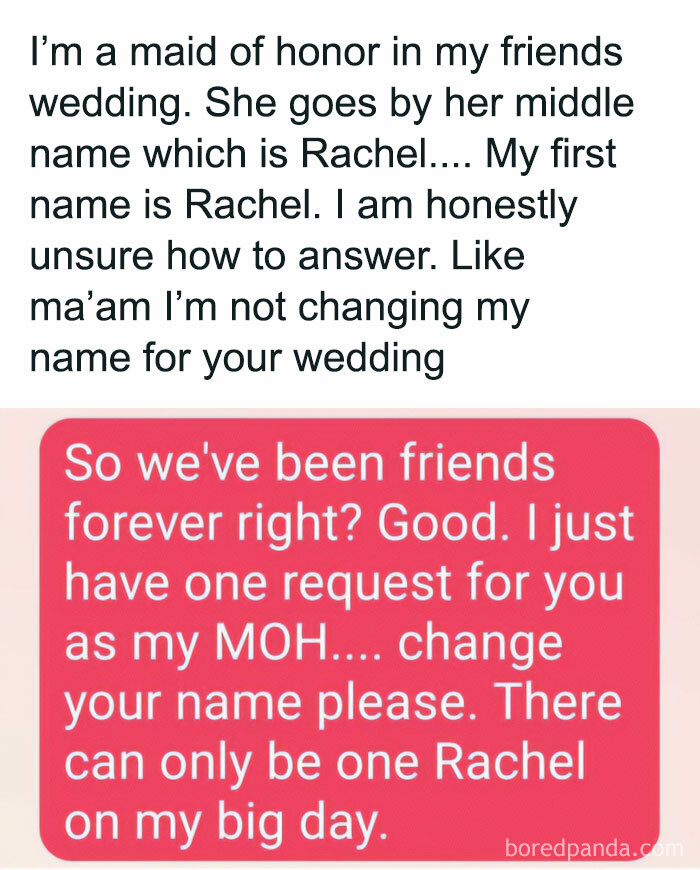 Just When You Think The Bridezilla Requests Can't Get Any More Ridiculous