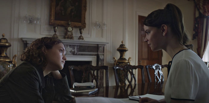 Scene from "Thoroughbreds" movie