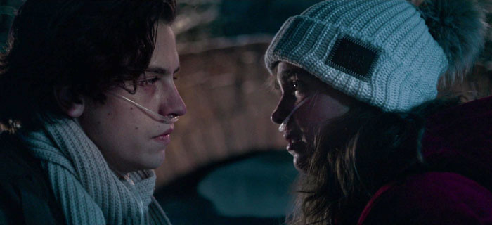 Scene from "Five Feet Apart" movie