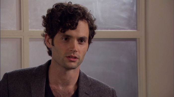 Dan wearing grey jacket 