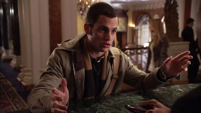 Dan wearing green coat 