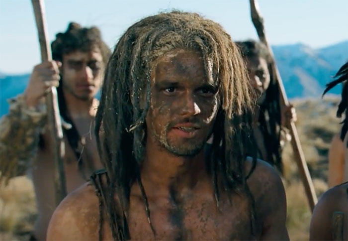 Steven Strait in movie 10,000 BC
