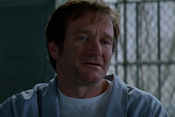 Robin Williams in movie Patch Adams