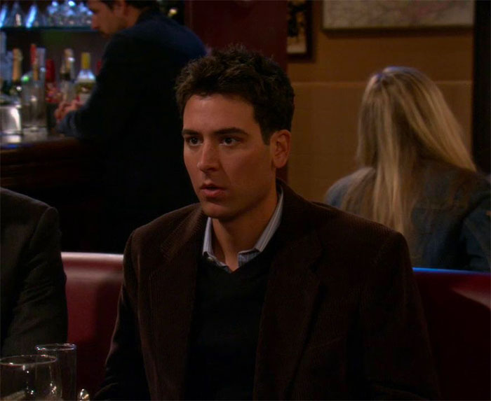 Ted Mosby from How I met your mother