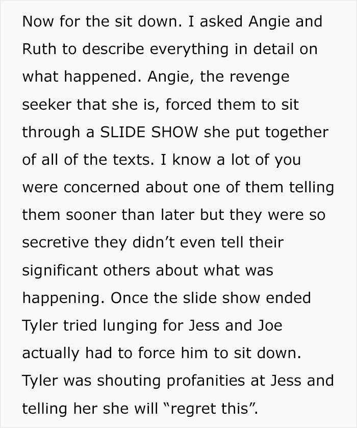 Every Single Family Member Takes This Woman's Side After She Found Out Her Husband Was Cheating With Her Best Friend