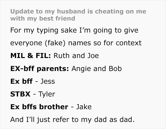 Every Single Family Member Takes This Woman's Side After She Found Out Her Husband Was Cheating With Her Best Friend