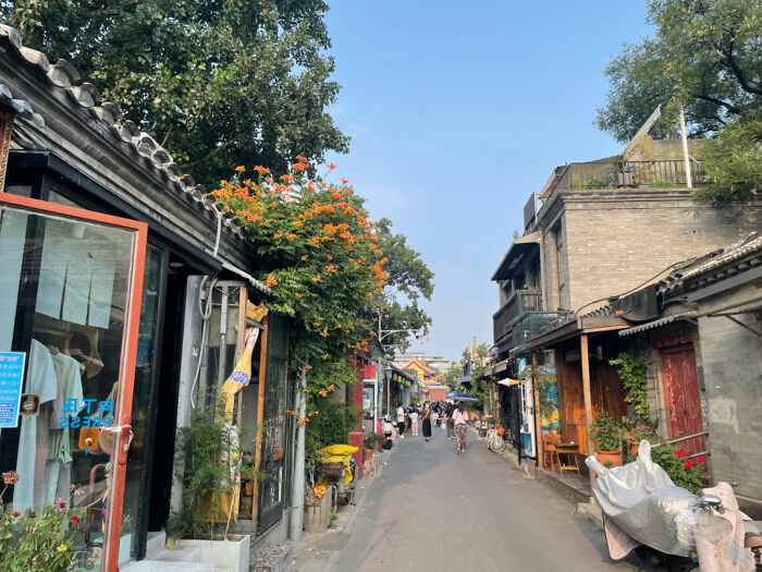 Hutong In Dongcheng District, Beijing, China
