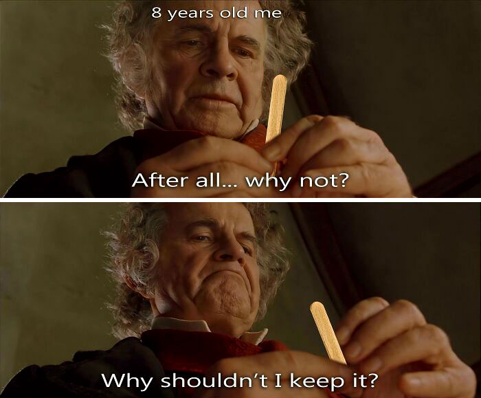 One Does Not Simply Throw Away The Ice Cream Stick