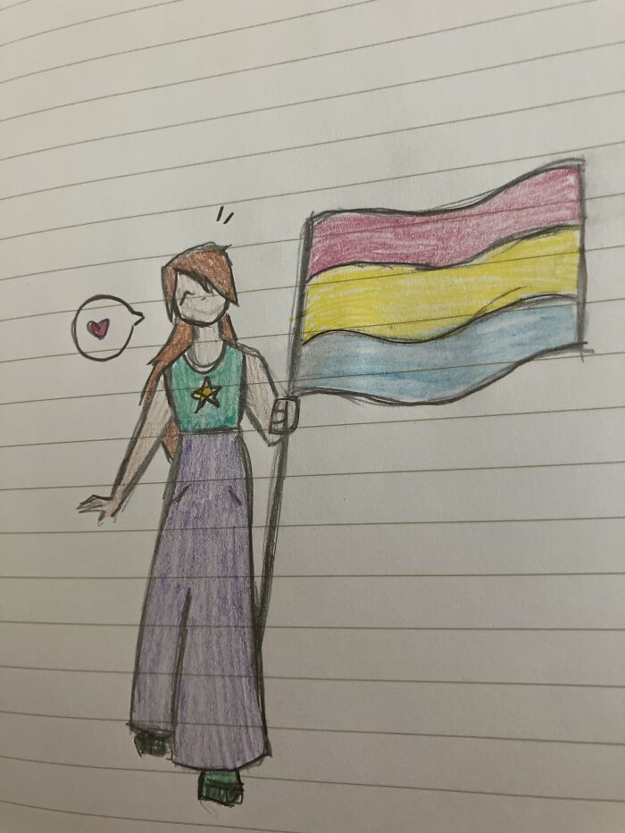 Sorry I’m Posting So Many, I Love This One. Inspired By My Awesome Pan Bestie