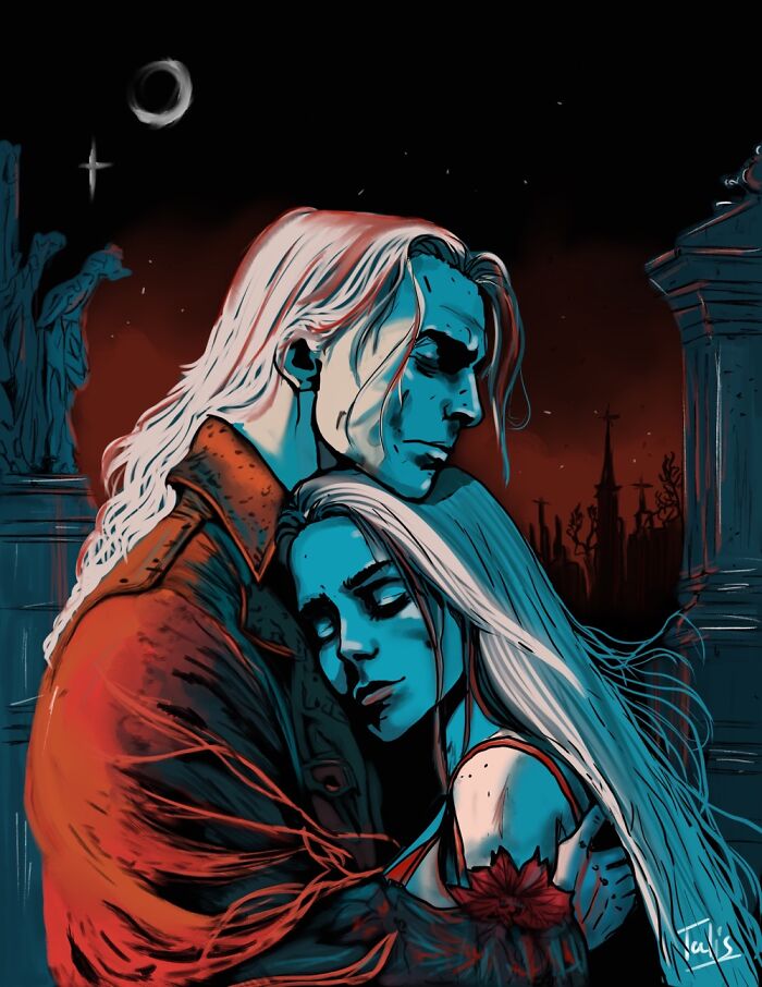 Hi Pandas, Check Out Some Of My Spooky Digital Art!