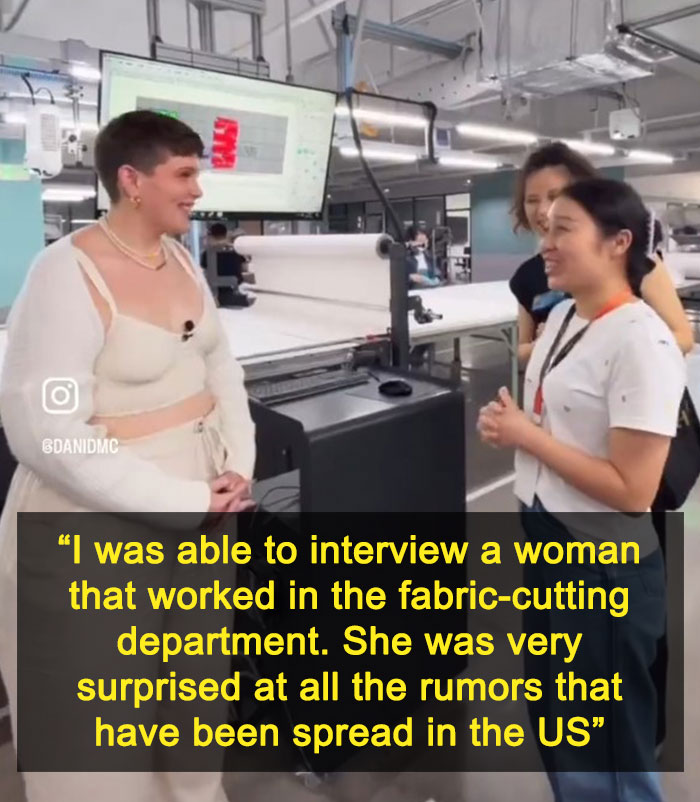 Influencer Gets Canceled After Praising Shein's Working Conditions While Touring Their Factory And Calling Herself An 'Independent Thinker'