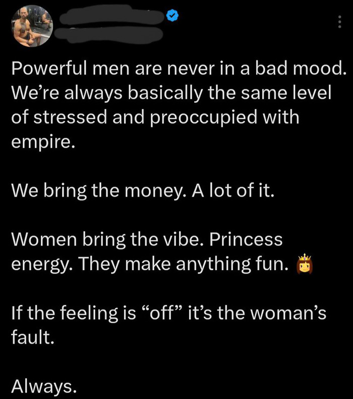 Women, Why Do You Gotta Ruin The "Vibe"?