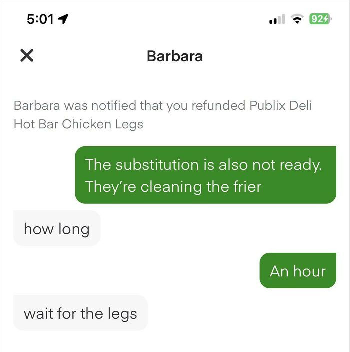 And The Trophy For Most Entitled Customer Goes To