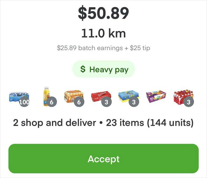 4000 Bottles Of Water