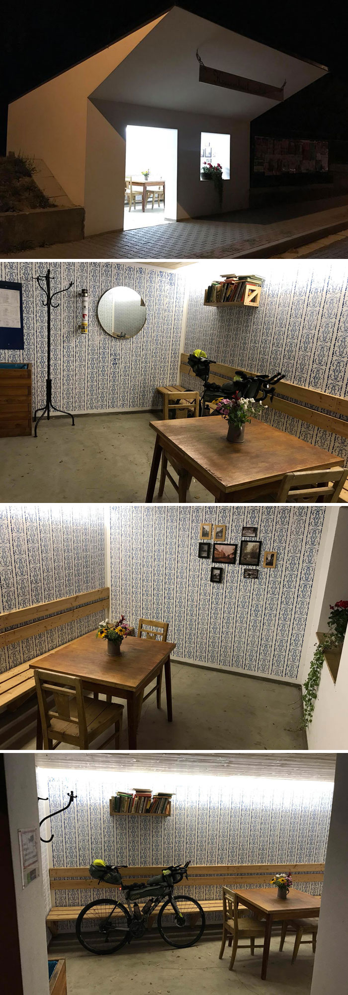 Next Level Bus Stop At Žďár Nad Sázavou, Czech Republic