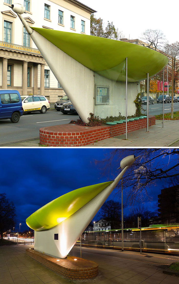 This Bus Stop In Hannover