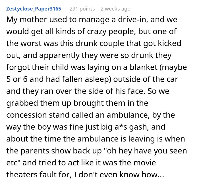 "We're A Movie Theater, Not A Free Babysitting Service": Karen Threatens To Sue Cinema For "Making" Her Kids Walk Home At Night