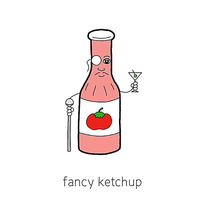 I Drew These 12 Foods In My Funny Cartoon Style