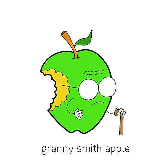 I Drew These 12 Foods In My Funny Cartoon Style