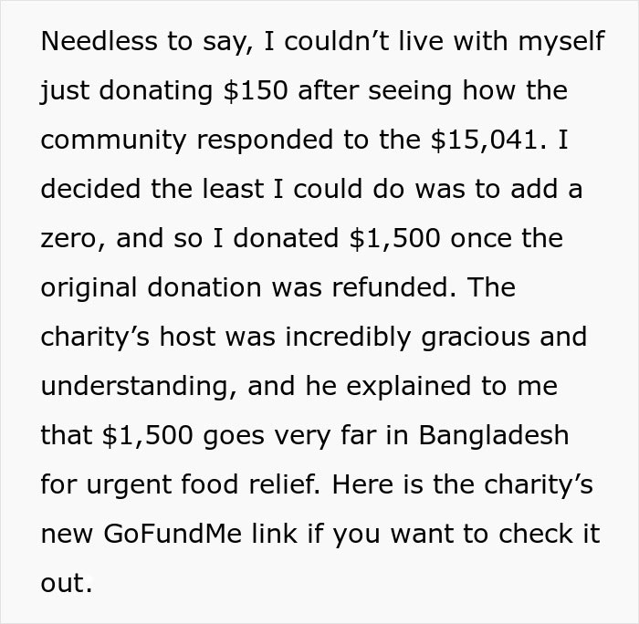 Guy Accidentally Sends A Poor Community A $15,041 Donation Instead of $150, Chaos Ensues
