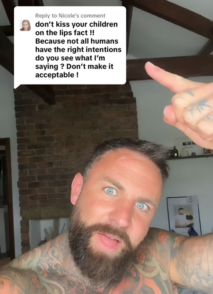 "I Will Kiss My 5 Y.O. Child On The Lips For As Long As I Deem Necessary": Dad Is Shocked People Don't Understand His Affection Towards His Son