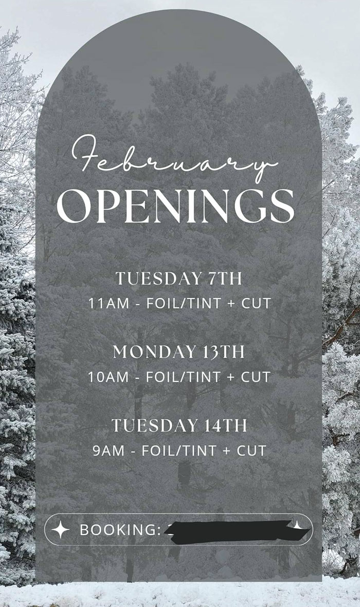 I Thought This Was A Headstone At First. It's An Ad For A Hair Salon