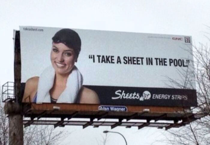 The Head Of This Advertisement Should Probably Be Fired